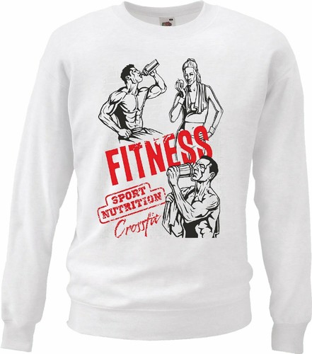 Sweatshirt gym bodybuilding - sweatshirt,