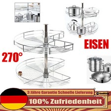 270° Topfkarussell Küchenschrank  Talarboden Eckschrank Drehboden Karussellbode