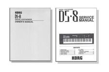 2 KORG DS-8 MANUALS - Owners