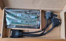Matrox MGI QID-E128LPAF , PCIe x16 Quad DVI mit KX20 Kabel Low-Prof