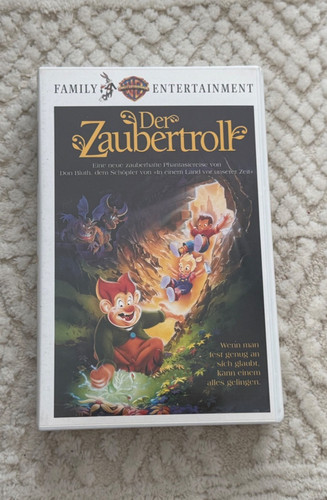 Vhs kassette der zaubertroll - vhs, zaubertroll"