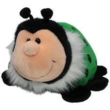 Vintage NICI Großer Marienkäfer, grün Kuscheltier 27cm Gebraucht