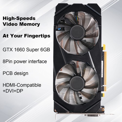 Gtx1660 super 6gb grafikkarte - 6gb,