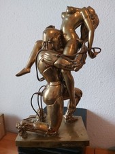Große Bronze Skulptur von Rufolfo Bucacio Original Signiert limitierte Auflage