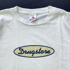 rare vintage 90s DRUGSTORE Band SHIRT L dream pop RADIOHEAD