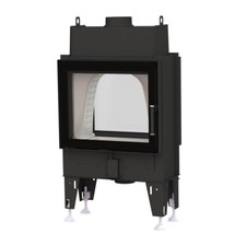 Kamineinsatz BeF Double 6 Feel mit 5 kW Durchsicht Tunnel Kamin Heizeinsatz