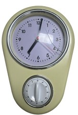 50er Jahre Retro Wanduhr