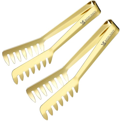 Nudelzange edelstahl gold - nudelzange,