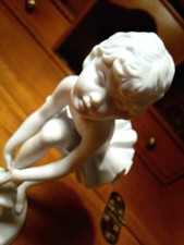 Ballerina Biskuit Porzellan