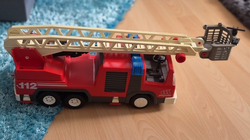 Playmobil feuerwehrauto mit - feuerwehrauto,