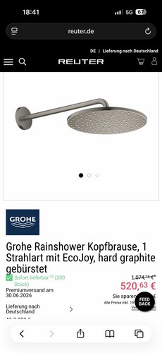 Grohe rainshower 310 - rainshower,