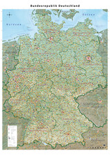 Deutschlandkarte - xl,