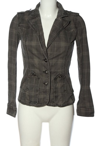 Fishbone kurz blazer - kurz-blazer, damen