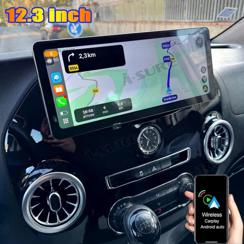 Android 15 autoradio - 12.3",