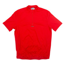 XWAVE Radtrikot Herren rot 1/4