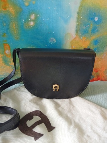 Aigner damen schwarzes leder - schwarzes, +