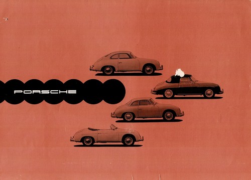 Prospekt porsche 356 a - prospekt:,