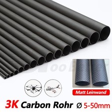 CFK Rohr Ø5-50mm 3K Carbon