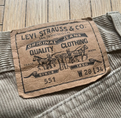 Vintage levi 551 - levi's,