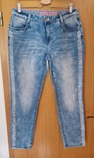 SOCCX  7/8 Jeans hellblau W31 