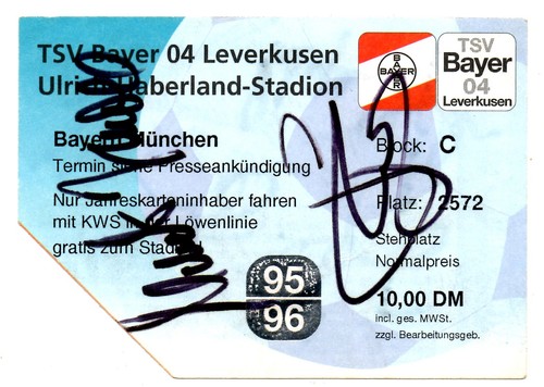 Ticket bayer leverkusen - ticket,