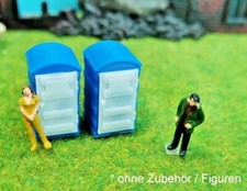 2x Baustellen Mobile Toilette