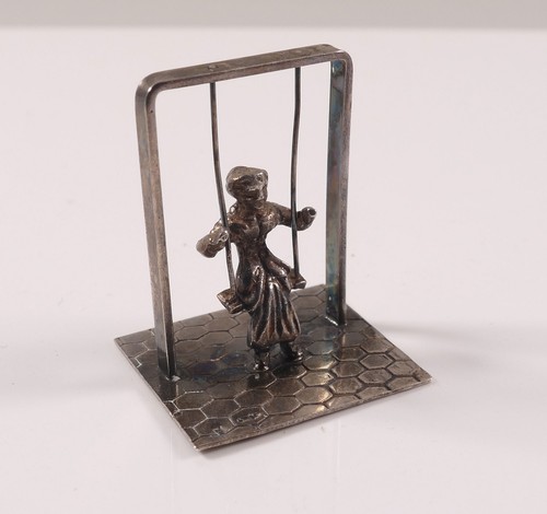 Silberfigur figur miniatur - silberfigur,