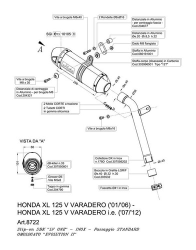 Auspuffanlage leovince sbk - auspuffanlage,