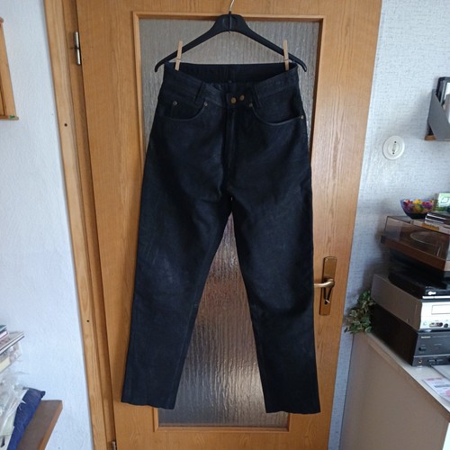 Leder hose herren polo - hose, gr.