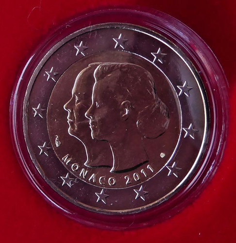 Euro gedenkmünze monaco - 2,