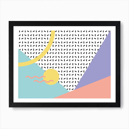 Memphis muster retro synthwave - memphis,