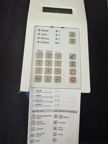 Bedienteil 400 von telenot - bedienteil,