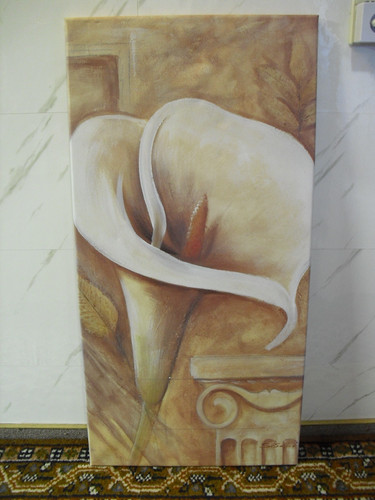 Modernes bild leinwand calla - leinwand,