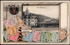1943, 10.1., Karlsbad "Café Kaiserpark", ohne Anschrift,