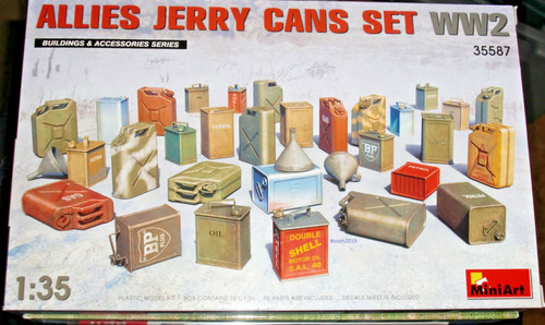 Miniart allies jerry cans set - allies,