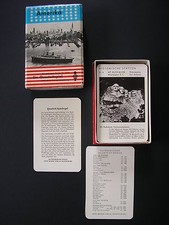 OTTO MAIER*ALTES QUARTETTSPIEL*40 BLATT*AMERIKA*Nr. 5704*MIT SPIELANLEITUNG*OVP*