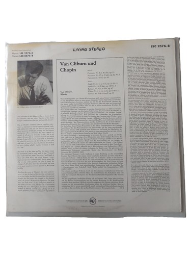 Van cliburn chopin - cliburn, vinyl