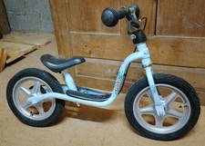 Laufrad Kinder Puky 12 Zoll, Lern-Fahrrad hell blau Fahrzeug