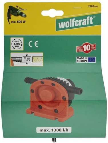 Wolfcraft bohrmaschinenpumpe - wolfcraft,