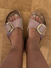 Birkenstock Schuhe Sandalette Gr. 42 Damen gebraucht gerne getragen Sammler 