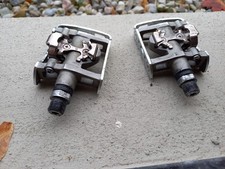 Shimano SPD PD-EH500 MTB/Trekking Fahrradpedale, Pedalplatten, Grau