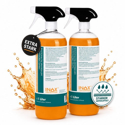 Inox sprühwachs 2x1l - sprühwachs,