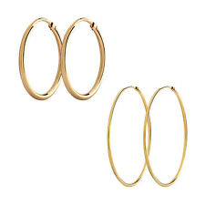 Paar Creolen 585 Gelbgold 14