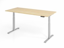 Elektrischer Schreibtisch 180x80 cm höhenverstellbar 64,5 bis 129,5cm Bürotisch