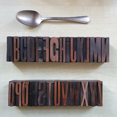 Minuture vintage buchdruck - vintage,
