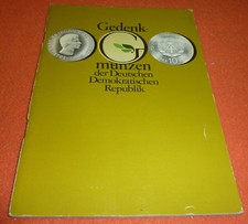Gedenkmünzen der Deutschen Demokratischen Republik Spezial-Katalog Handbuch DDR