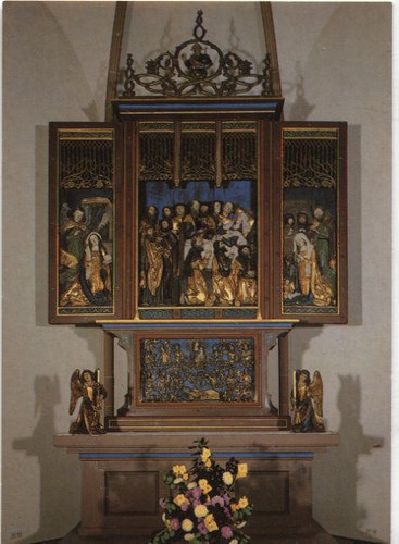 Alte kunstpostkarte - alte,