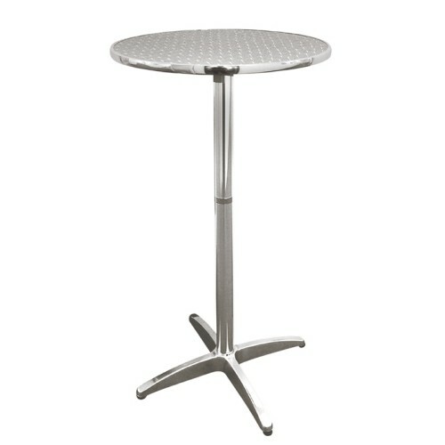 Alu bistrotisch stehtisch - alu,