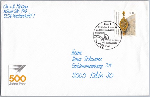Sonderstempel sst bonn - sonderstempel,