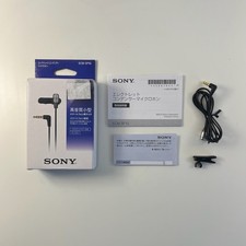Sony ECM-SP10 / Stereo Mikrofon / Micro mit AUX Anschluss / TOP